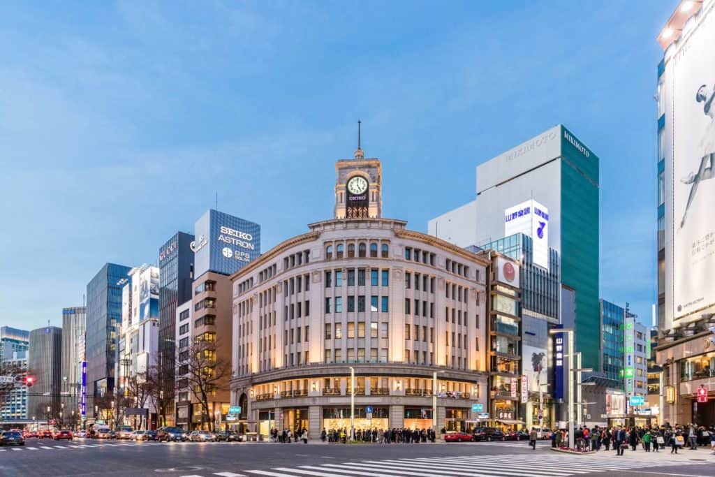 Dag 7: Ginza och Kejserliga palatset