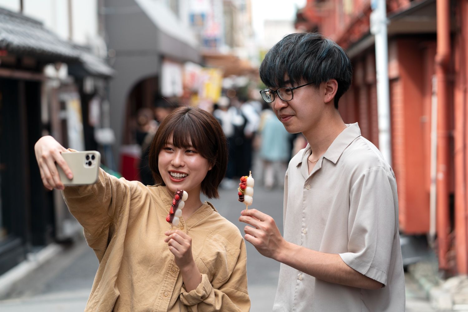 Japan tempel med teknologi