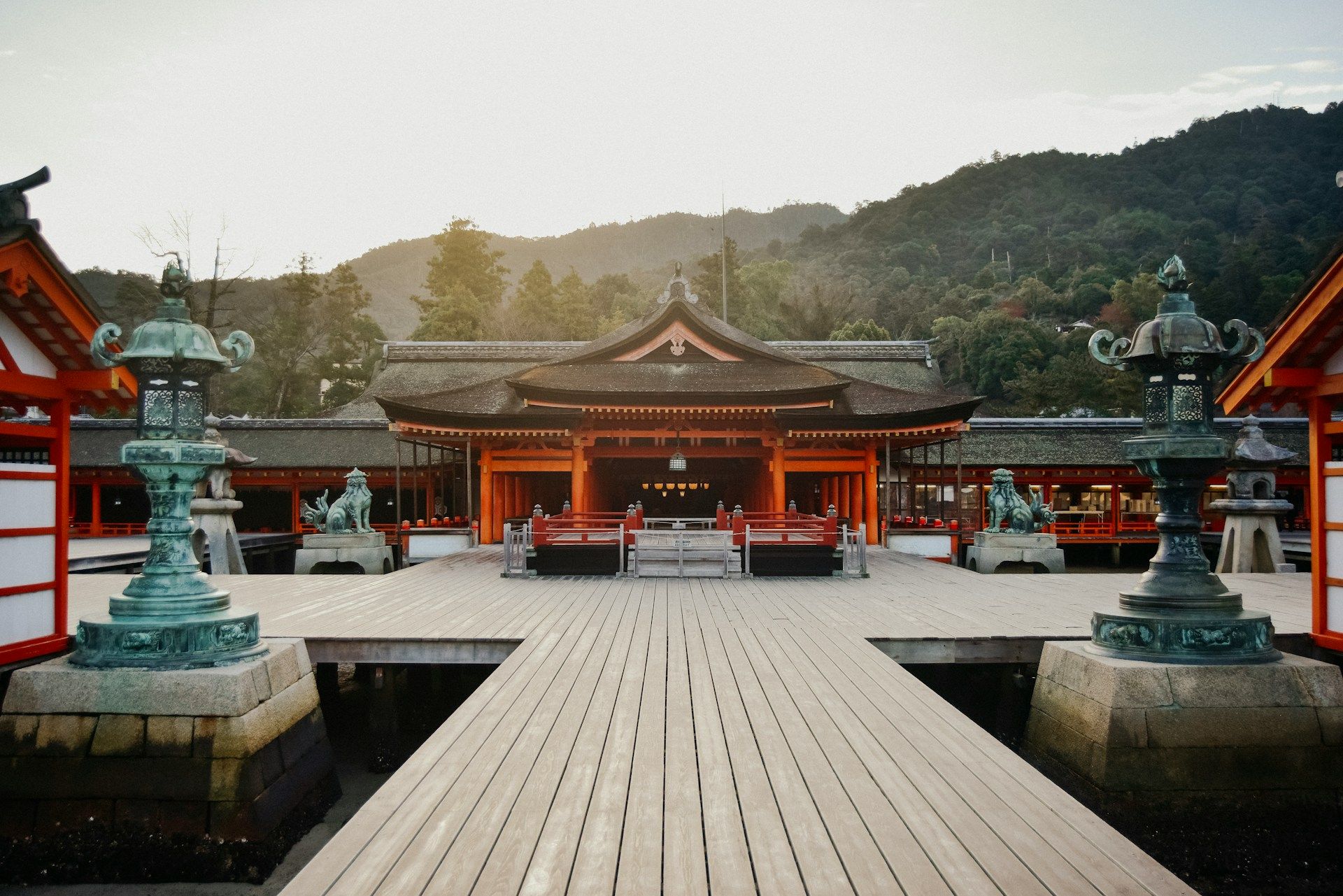 Miyajima flytande torii-port