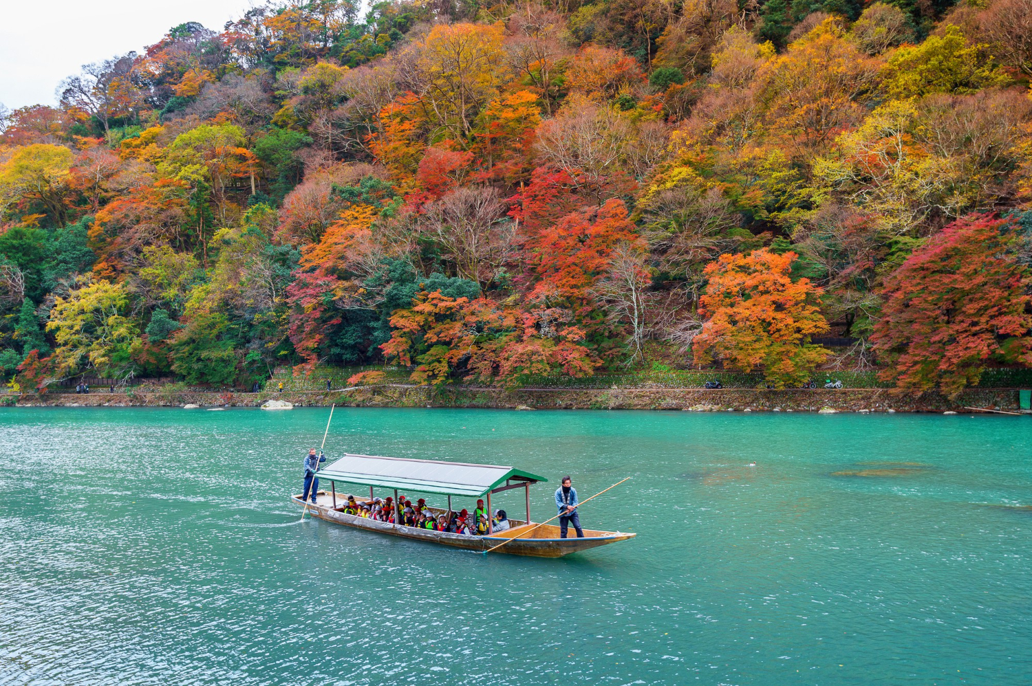 Hozugawa-flodbåtstur