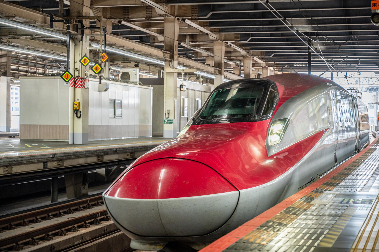 Japan Shinkansen snabbtågskarta